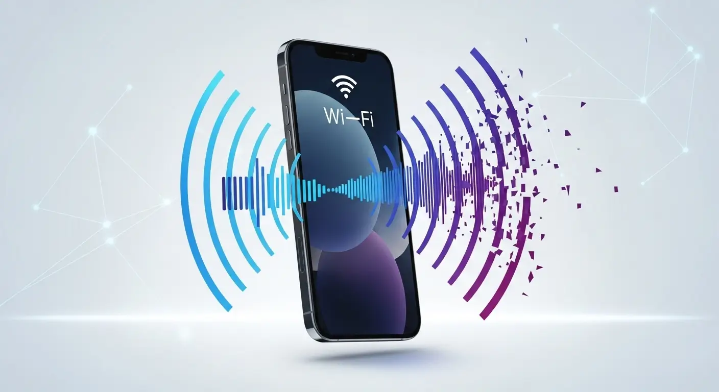 Wi-Fi signal strength visualization on iPhone 17