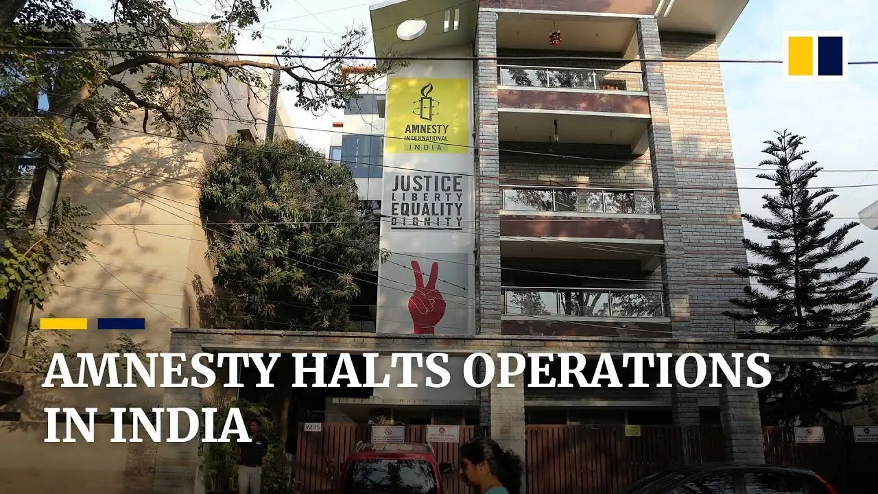 Closed Amnesty International office in India