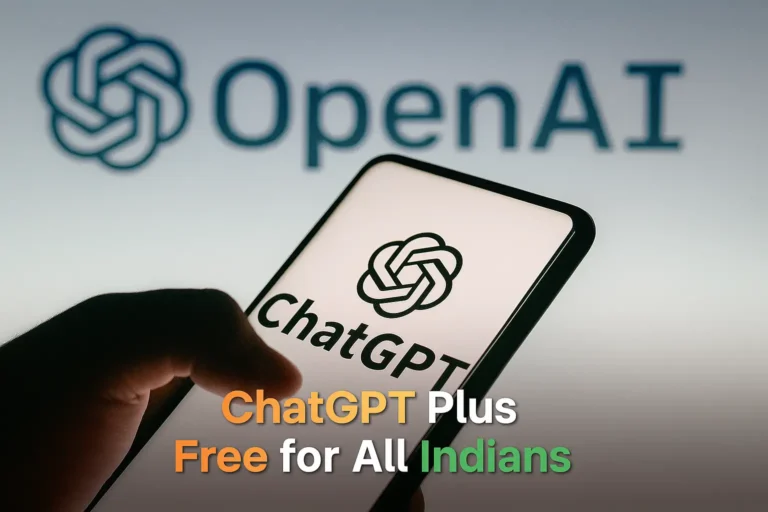 ChatGPT Is Free for all Indians for 1 yearwebp