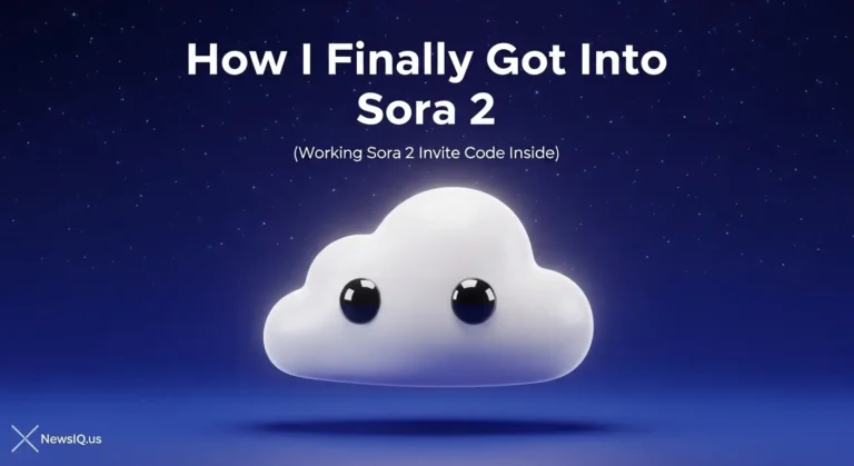 I Got sora 2 invitation code. NewsIQ.us