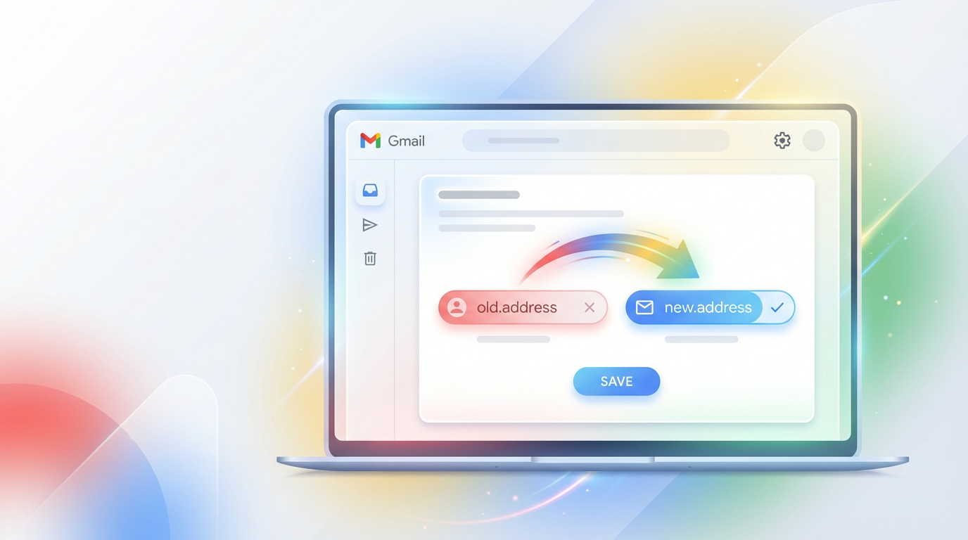 Google Now Lets Users Change Their Gmail Username in 2025 Official Gmail interface showing the new email address change settings in 2025