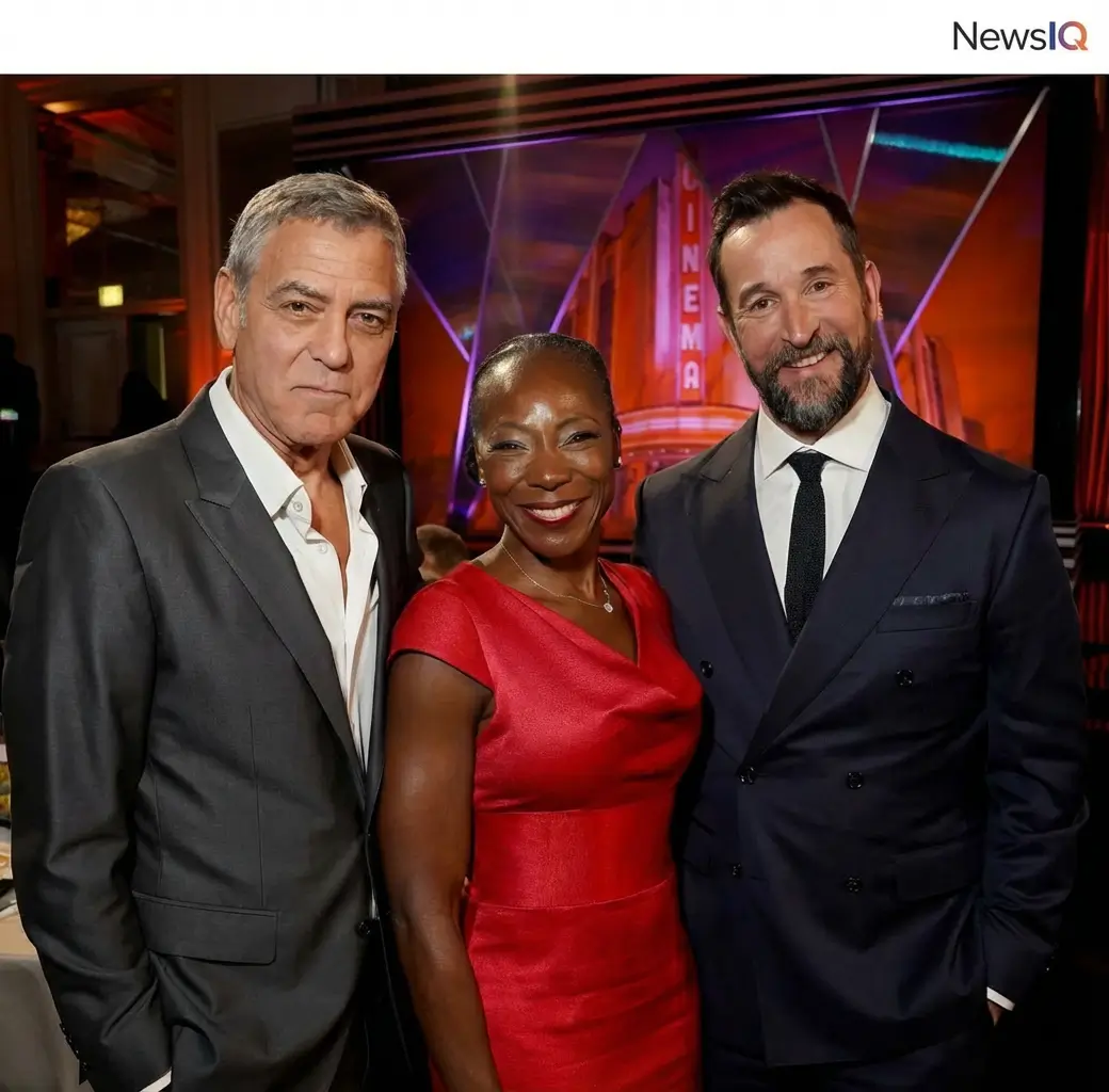 George Clooney Reunites With Former ER Costar Noah Wyle at Awards