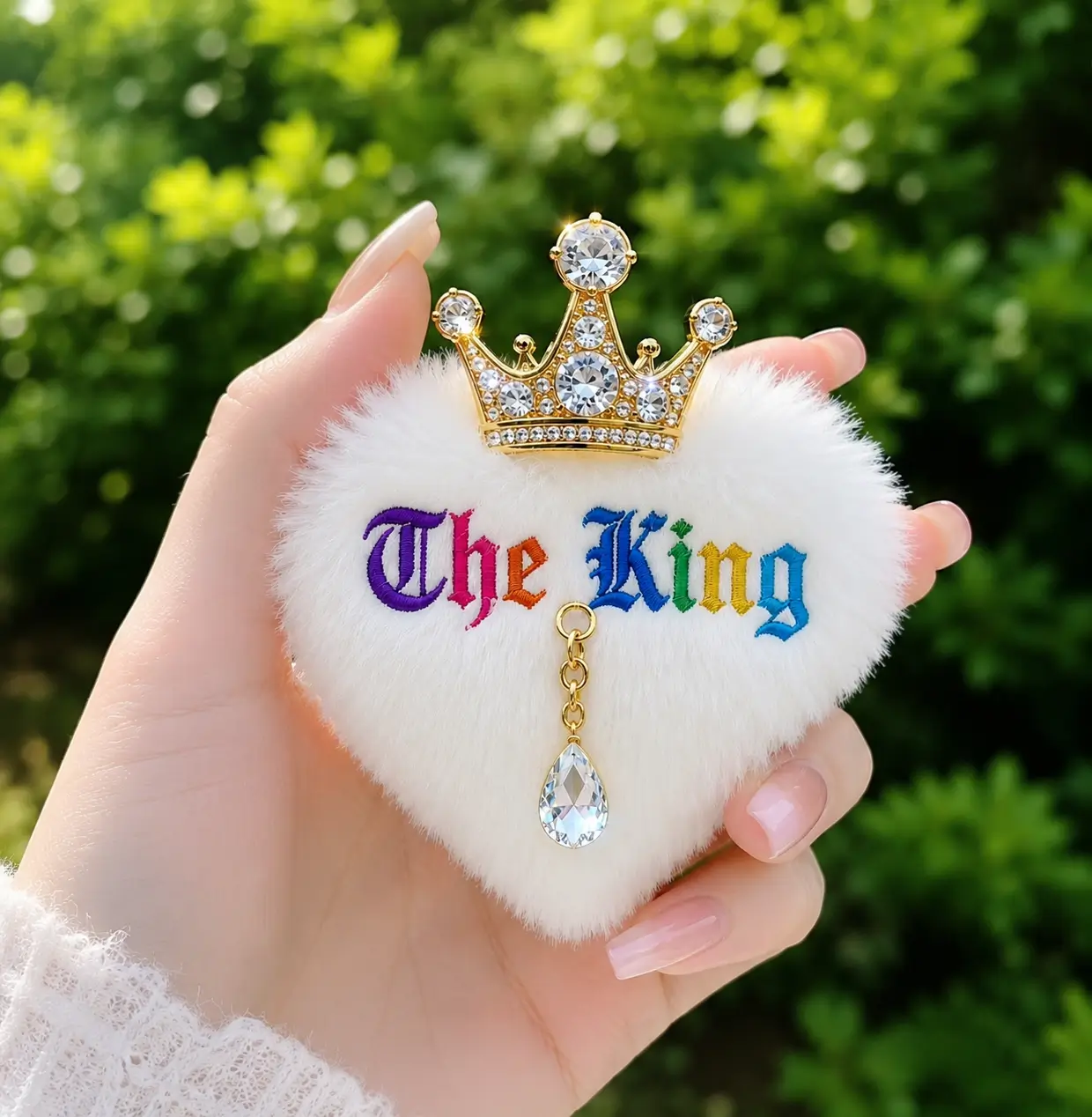 Best ChatGPT Photo Editing Prompts 2026 Beautiful white fluffy heart cushion created via ChatGPT Photo Editing Prompts