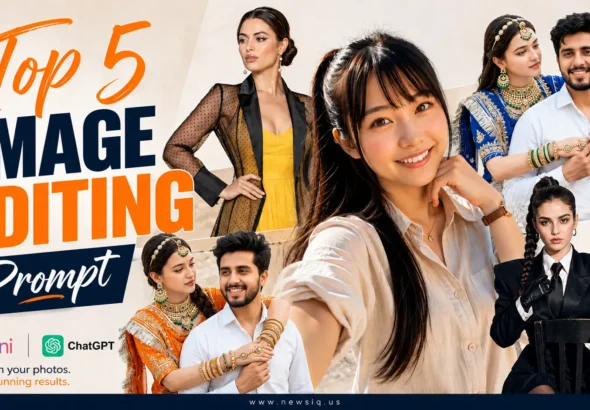 Stop Paying Editors: These ChatGPT Prompts Edit Your Photos for Free Top 5 ChatGPT and Gemini image editing prompts collage of before and after AI photo edits